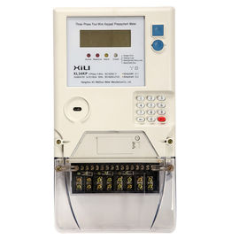 Krediet 3 Fase Vooruitbetaalde Energiemeter, Smart Card-de Meter van de Huiselektriciteit
